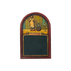 Vintage Flower Sign