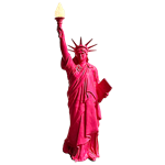 Statue of Liberty - Pink