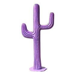 Pop Cactus 8' - Purple