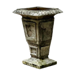 Square Geometric Roman Urn