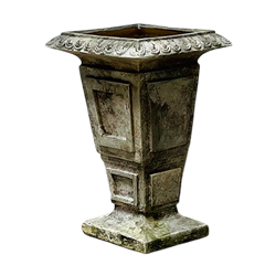 Square Geometric Roman Urn