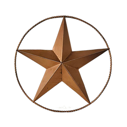 Bronze Metal Star - 33"